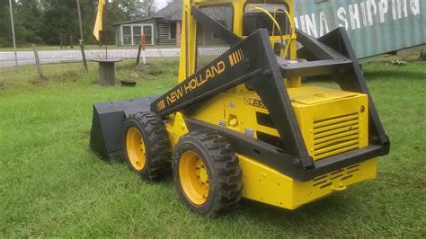 new holland l555 skid steer drive motor|new holland l555 for sale.